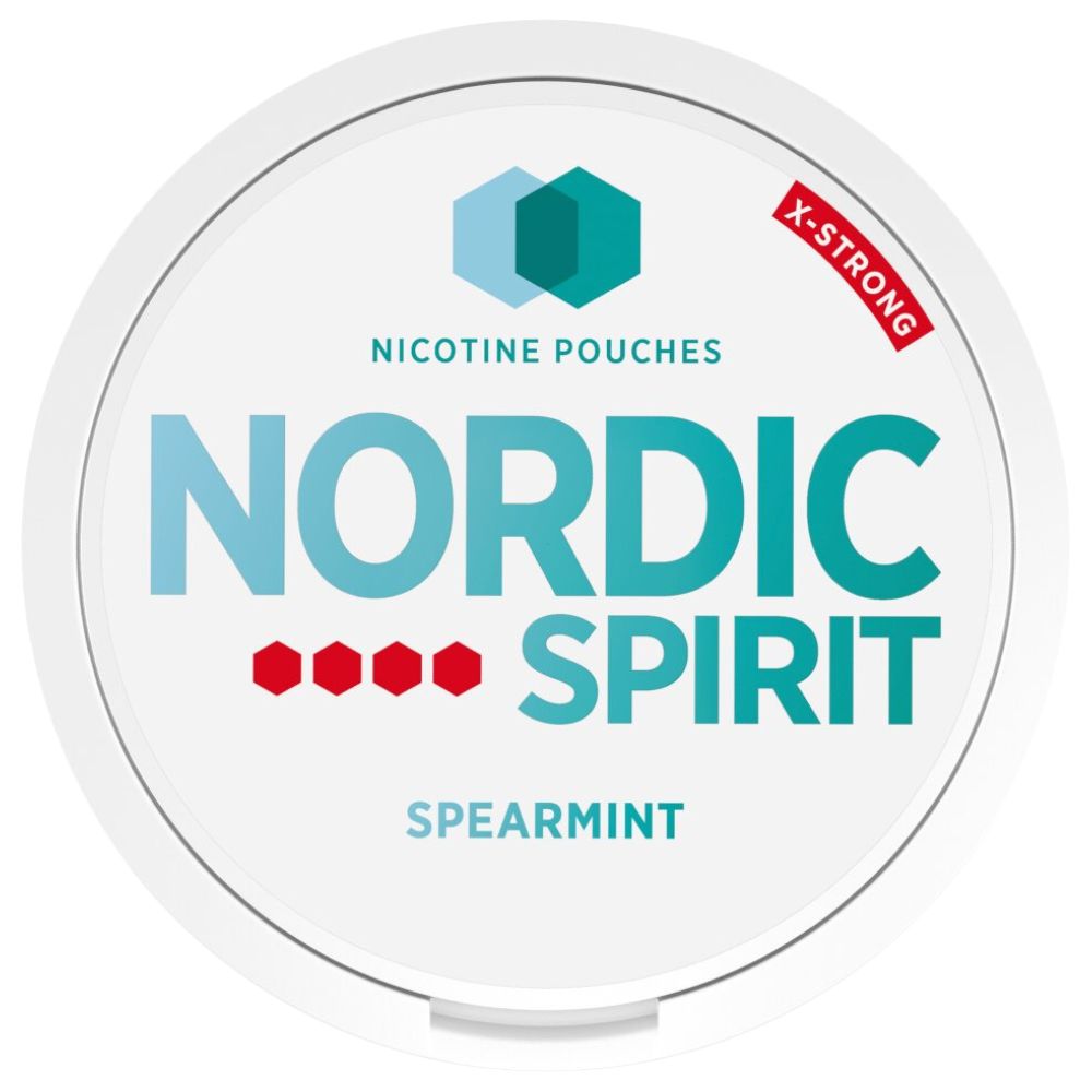Nordic Spirit Nicotine Pouch Spearmint - Extra Strong