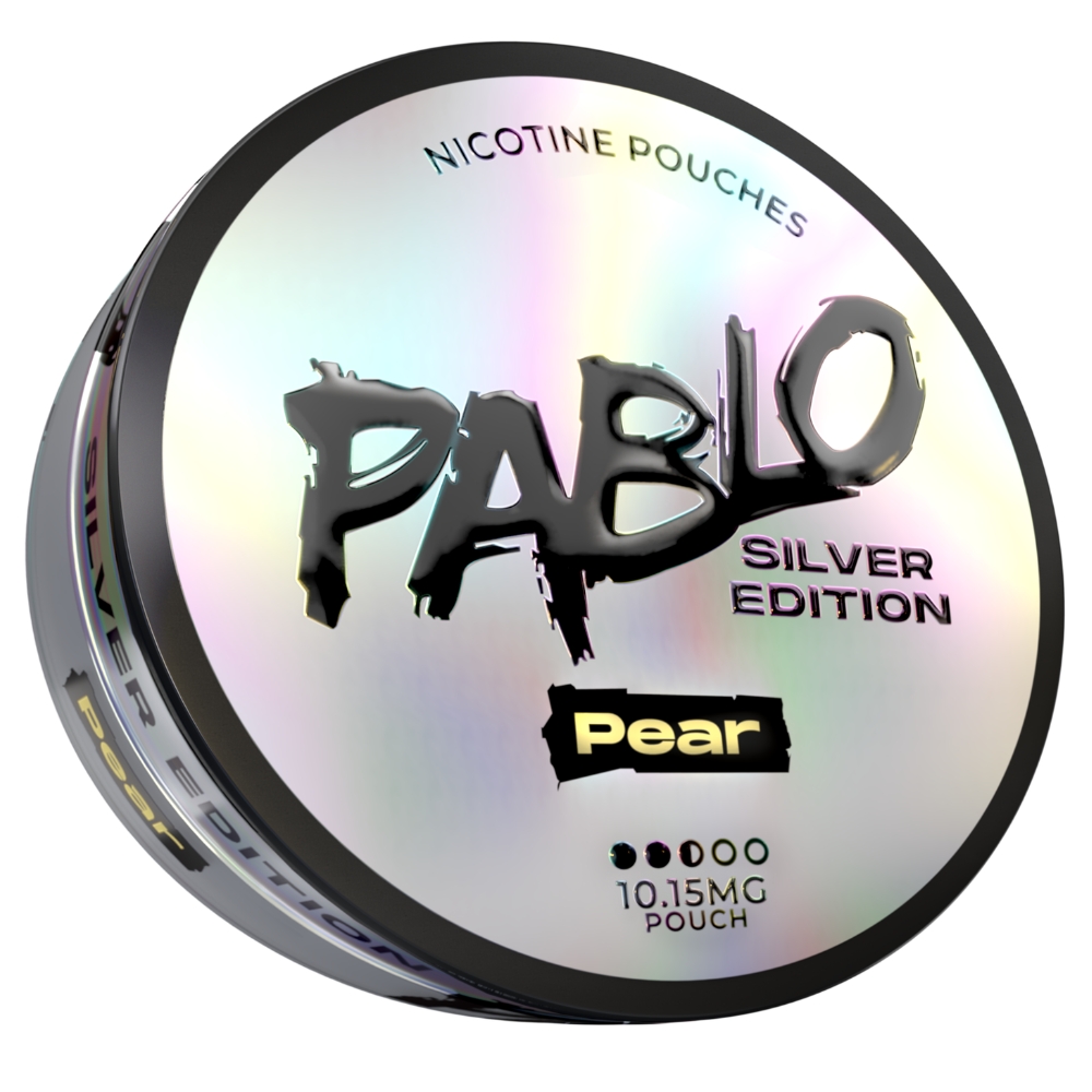 Pablo Silver Edition Pear Nicotine Pouches 10mg