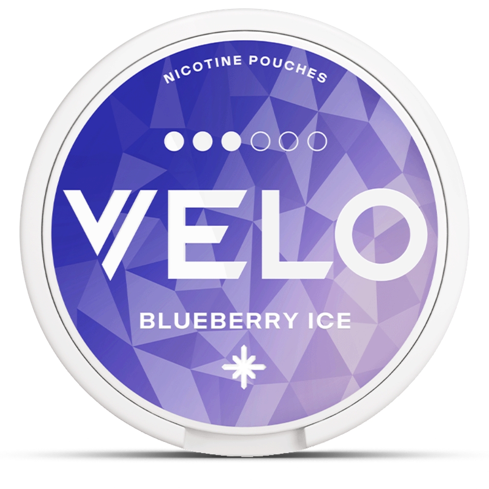 Velo Nicotine Pouches Blueberry Ice 8mg