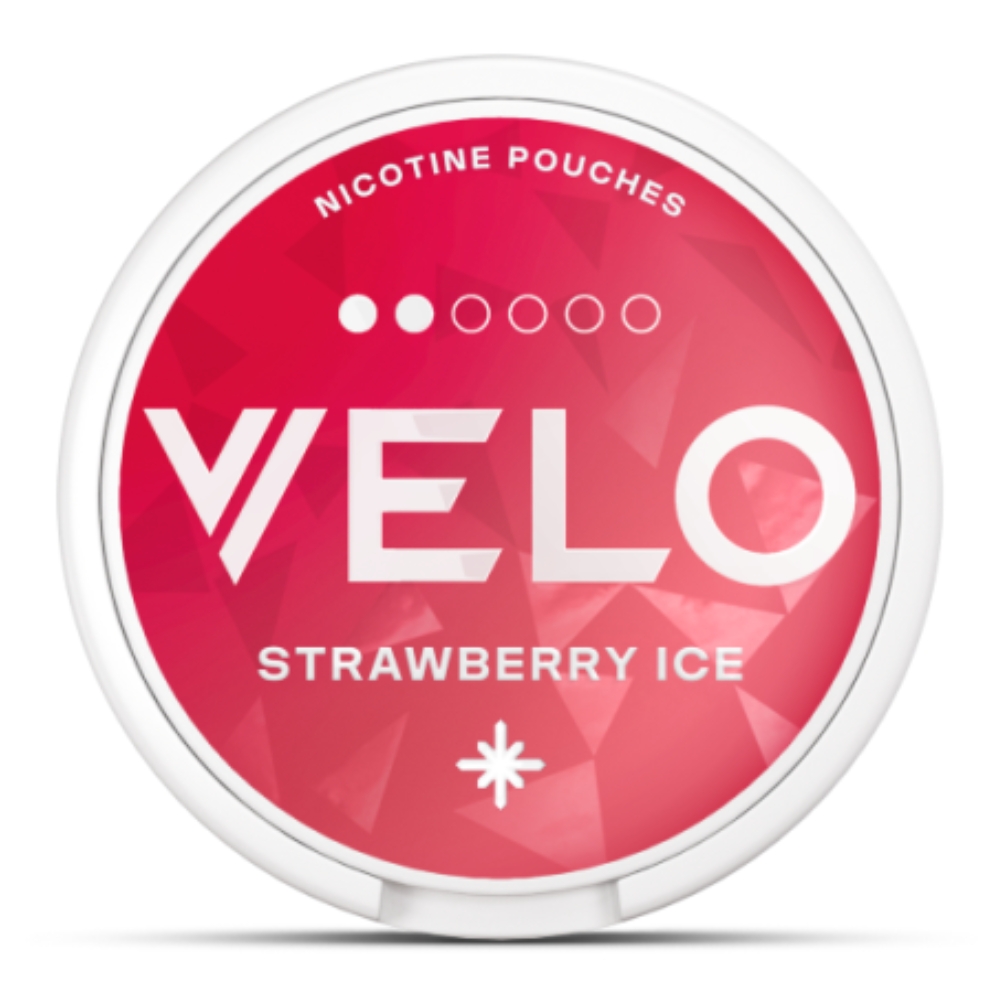 Velo Mini Nicotine Pouches Strawberry Ice 6mg