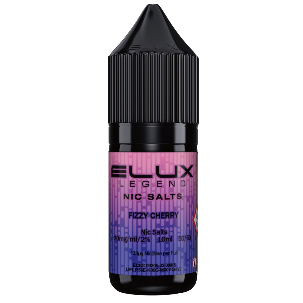 Elux Legend Fizzy Cherry 20mg Nic Salts