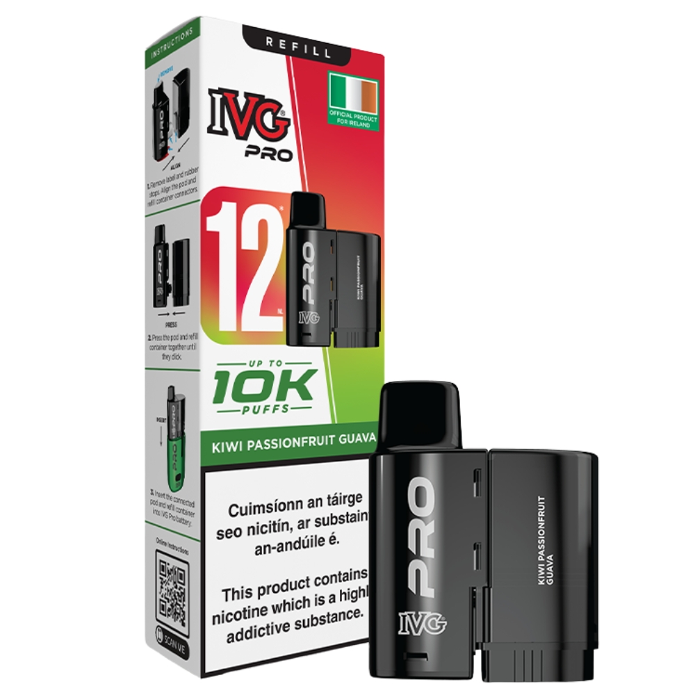 IVG Pro Kiwi Passionfruit Guava Refill
