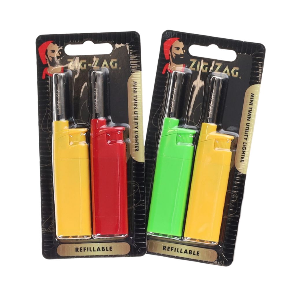 Zig Zag 2-pack Mini Utility Lighter