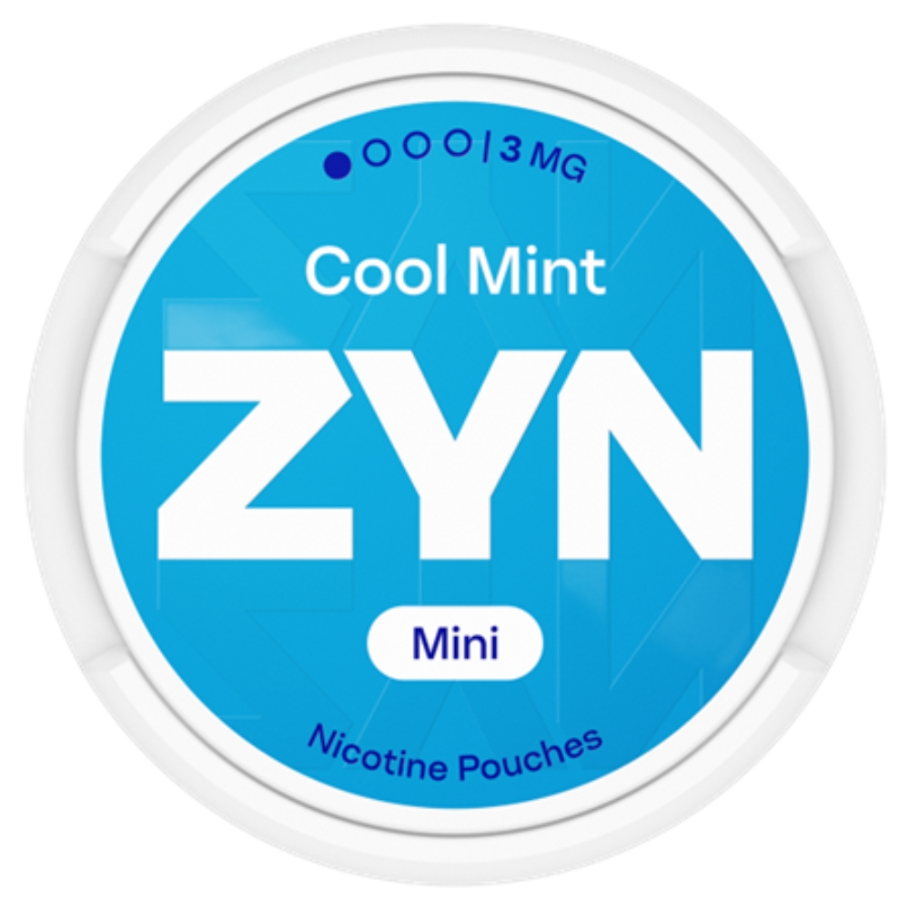 ZYN Cool Mint Mini Medium Nicotine Pouches 3mg