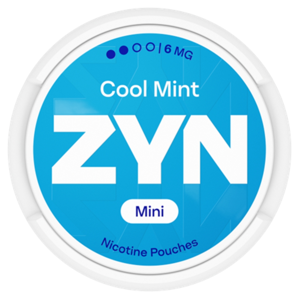 ZYN Cool Mint Mini Strong Nicotine Pouches 6mg