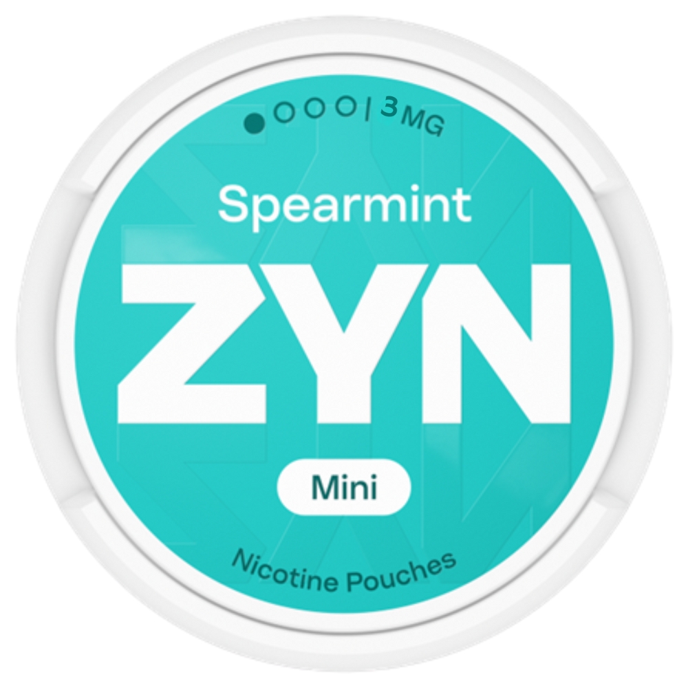 ZYN Spearmint Mini Medium Nicotine Pouches 3mg