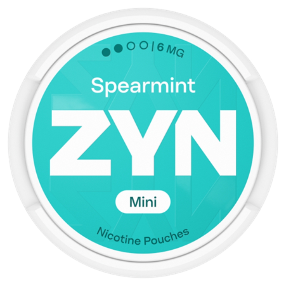 ZYN Spearmint Mini Strong Nicotine Pouches 6mg